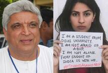 গুরমেহর ইস্যু: রিজিজুকে তোপ, বীরু-যোগেশ্বরকেও বিঁধলেন জাভেদ আখতার