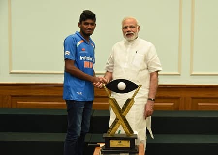 টি দুর্গা রাওয়ের সঙ্গে প্রধানমন্ত্রী