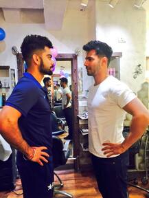 কোহলির মতো হেয়ারকাট ‘বদ্রি’ বরুণের