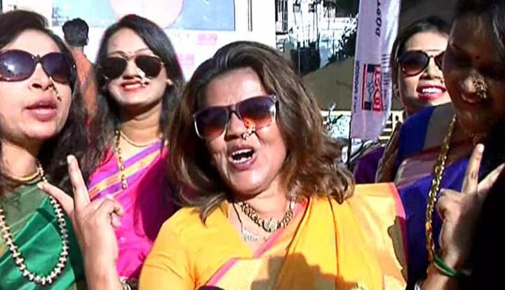 থানে সাইকেল র‍্যালিতে মিলিন্দ সোমানের সঙ্গে সাইকেল চালালেন মহিলারা
