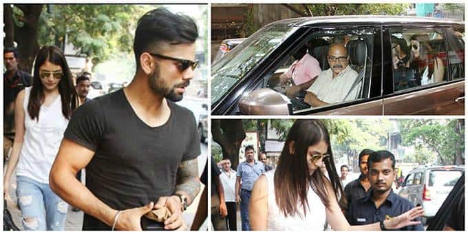 বিরাট গিয়েছিলেন অনুষ্কার বাবার সঙ্গে লাঞ্চ করতে। এই ছবি তখনকার। সঙ্গে ছিলেন অনুষ্কাও। 