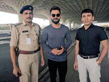 সিআইএসএফ জওয়ানদের কুর্ণিশ বিরাট কোহলির