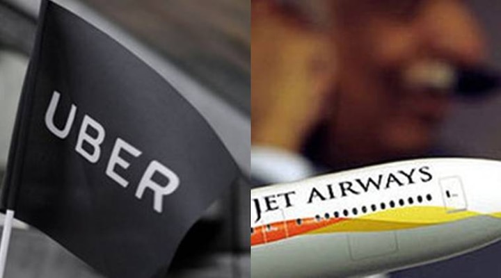 Jet Airways Uber Join Hands জেট এয়ারওয়েজ ও উবের-এর যৌথ উদ্যোগ, অ্যাপে বিমান টিকিটের সঙ্গে ক্যাব বুকিং