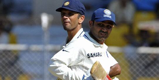 এই তালিকায় তিন নম্বরে আছেন দ্রাবিড় ও বীরেন্দ্র সহবাগ। তাঁদের জুটিতেও ৪২ টেস্টে ২,৫০০ রান উঠেছিল