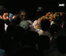 মুম্বইয়ে ঐশ্বর্যার বাবা কৃষ্ণরাজ রাইয়ের শেষকৃত্য