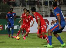 এএফসি এশিয়ান কাপ কোয়ালিফায়ার্স: সুনীল ছেত্রীর গোলে ৬৪ বছর পর মায়ানমারকে তাদের দেশে হারাল ভারত