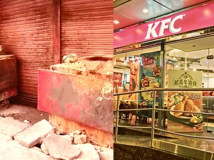 Gurgaon Shiv Sainiks Force Over 500 Meat And Chicken Shops Including Kfcs To Close Down গুরগাঁও:  কেএফসি সহ ৫০০ মাংস ও মুরগীর দোকানের ঝাঁপ বন্ধ করে দিল শিবসেনা