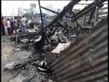 নিউ টাউনে টিসিএসের কাছে দোকানে আগুন, সিলিন্ডার বিস্ফোরণে মৃত সংস্থার ১ কর্মী