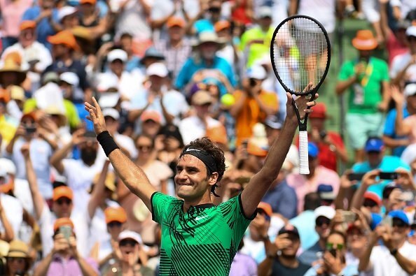 Roger Federer Beats Rafael Nadal In Straight Sets In Miami Open Final নাদালকে স্ট্রেট সেটে হারিয়ে মিয়ামি ওপেন চ্যাম্পিয়ন ফেডেরার