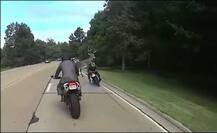 ভিডিওতে দেখুন: রাস্তা পার হতে হরিণের হাইজাম্প বাইক আরোহীর ওপর দিয়ে