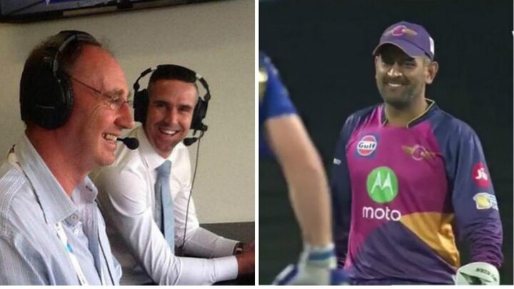Kevin Pietersen Tries To Troll Ms Dhoni During Ipl Match Dhonis Response Leaves Him Speechless ধোনির পাল্টা রসিকতায় হাসি চাপতে পারলেন না পিটারসেন