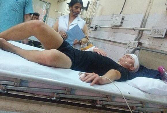 German National Attacked With A Sharp Weapon In Delhi দিল্লিতে জার্মান নাগরিকের ওপর ধারালো অস্ত্র নিয়ে হামলা, রিপোর্ট তলব সুষমার