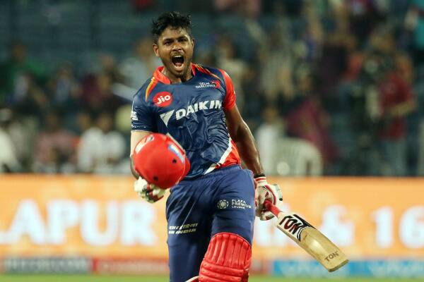Samson Ton Guide Delhi Daredevils To Beat Rising Pune Supergiant By 97 Runs সঞ্জু স্যামসনের শতরান, পুণেকে ৯৭ রানে হারাল দিল্লি