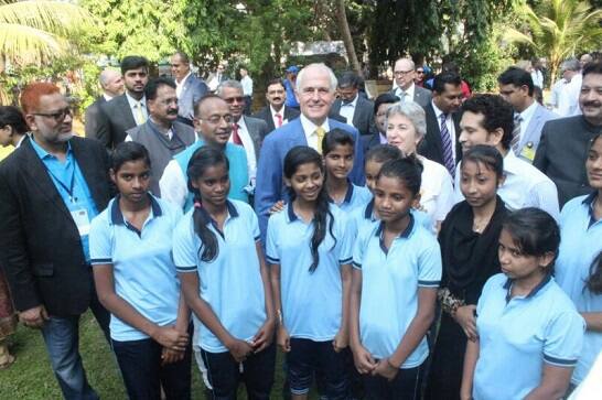 Ind Aus Sports Partnership Launched Turnbull Meets Tendulkar সচিনের সঙ্গে সাক্ষাৎ টার্নবুলের, ক্রীড়াক্ষেত্রে ভারত-অস্ট্রেলিয়া পার্টনারশিপ