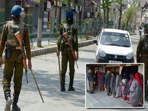 Only 2 Pc Turnout In Repoll In Srinagar Ls Constituency শ্রীনগরে ৩৮টি কেন্দ্রের পুনর্নির্বাচনে সারাদিনে ভোট পড়ল মাত্র দু শতাংশ