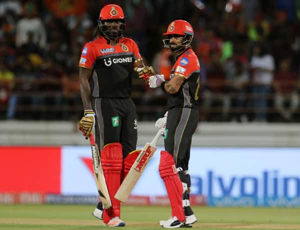 Royal Challengers Bangalore Defeated Gujarat Lions By 21 Runs গেইল-কোহলি জুটির দাপটে গুজরাতকে ২১ রানে হারাল আরসিবি