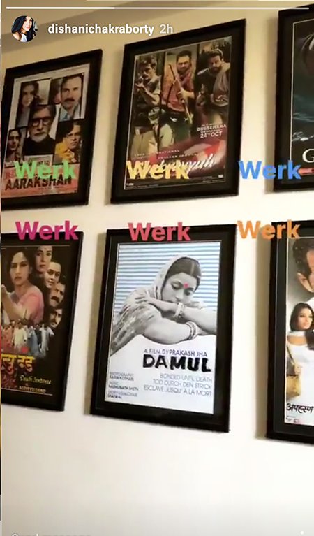 এ মাসে দিশানী গিয়েছিলেন বিখ্যাত পরিচালক প্রকাশ ঝার অফিসে।