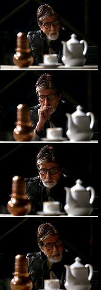 শ্যুটিংয়ের কিছু ছবিও শেয়ার করেন অমিতাভ।