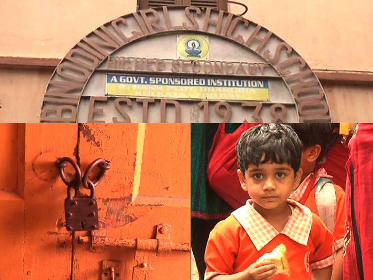 মেঝেতে বসে পড়াশোনা প্রাথমিকের পড়ুয়াদের, প্রতিবাদে স্কুলে বিক্ষোভ Students Of Primary Classes Are Made To Seat On The Floor Agitation Of Guardians In School মেঝেতে বসে পড়াশোনা প্রাথমিকের পড়ুয়াদের, প্রতিবাদে স্কুলে বিক্ষোভ