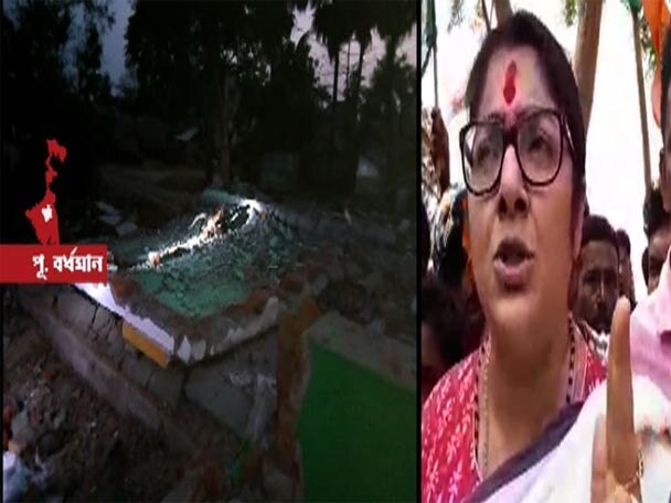Bjp Demands Nia Probe Into Tmc Office Blast In Burdwan আউশগ্রাম: তৃণমূল পার্টি অফিসে 'জেহাদি কার্যকলাপ', এনআইএ তদন্ত দাবি বিজেপির