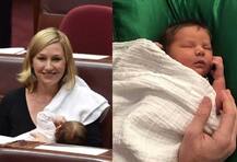 পার্লামেন্টে দু মাসের শিশুকে স্তন্যপান করিয়ে ইতিহাস সৃষ্টি করলেন অস্ট্রেলিয় সেনেটর