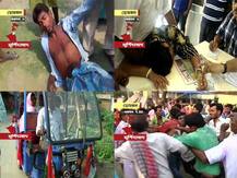 ডোমকল: মাথায় আগ্নেয়াস্ত্র ঠেকিয়ে ইভিএম \'লুঠ\', আতঙ্কে কেঁদে ফেললেন প্রিসাইডিং অফিসার