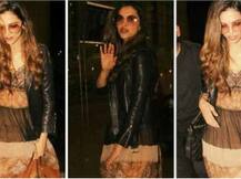 দেখুন! মুম্বই বিমানবন্দর থেকে বার হচ্ছেন দীপিকা