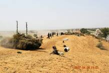 রাজস্থানের মরুভূমিতে বিশেষ ‘থরশক্তি’ যুদ্ধ-মহড়া সেনাবাহিনীর