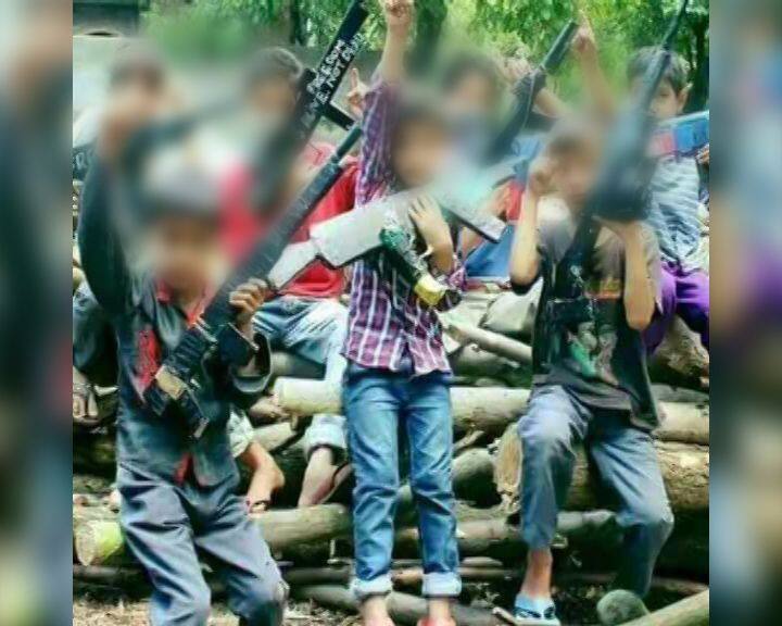 এই ছবি ইরাক, সিরিয়া বা পাকিস্তানের নয়, ভারতের। কাশ্মীরের এই ছবি প্রকাশ্যে এসেছে। গোয়েন্দা সংস্থাগুলি থেকে প্রাপ্ত তথ্য অনুযায়ী, কাশ্মীরে জঙ্গিরা এখন শিশুদের মগজধোলাই করার চেষ্টা করছে। তাদের সন্ত্রাসবাদী নাশকতার কাজে লাগানোর চেষ্টা করছে। শিশুদের হাতে একে-৪৭ রাইফেল তুলে দিয়ে জঙ্গিরা তাদের ছবি তুলে সোশ্যাল মিডিয়া বা হোয়াটস্যাপ গ্রুপে শেয়ার করছে। 