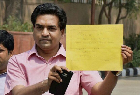 Kejriwal Opposed Note Ban Due To Links With Hawala Operators Mishra হাওয়ালার সঙ্গে যুক্ত, তাই নোটবাতিলের বিরোধিতা করেন কেজরীবাল, অভিযোগ কপিল মিশ্রর