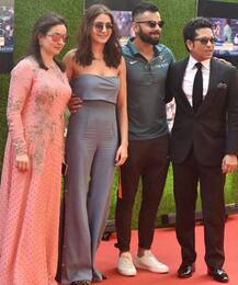 সচিন:আ বিলিয়ন ড্রিমসের প্রিমিয়ারে বিরাট-অনুষ্কা