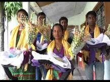 স্বপ্ন শিক্ষক হওয়ার, মাধ্যমিকে প্রথম বিভাগে উত্তীর্ণ কোচবিহারের ৫ দৃষ্টিহীন পড়ুয়াকে সংবর্ধনা