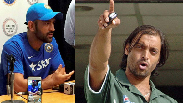 শোয়েব আখতারকে সামলাতে সবচেয়ে সমস্যা হয়েছে, স্বীকারোক্তি ধোনির