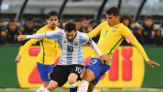 Messis Argentina Down Brazil In Australian Superclasico নেইমারহীন ব্রাজিলকে হারাল মেসির আর্জেন্তিনা