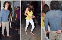 জন্মদিনে টাইগারের সঙ্গে মুভি ডেটে গিয়ে ক্যামেরা দেখে মুখ ঢাকলেন দিশা পাটানি