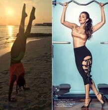 যোগ দিবসের প্রাক্কালে হট যোগের বিভিন্ন পোজে বলিউড তারকারা