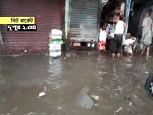বৃষ্টিতে ভাসল কলকাতা থেকে জেলা, নাকাল মানুষ, রানওয়েতে জল জমায় ব্যাহত উড়ান