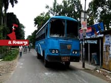 ভাঙচুর লরি, সরকারি বাস, উত্তর দিনাজপুরের চোপড়ায় বিজেপির বনধে অশান্তি