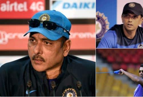 দীর্ঘ নাটকের পর অবশেষে ভারতের প্রধান কোচ হিসেবে রবি শাস্ত্রীর নাম ঘোষণা করল বিসিসিআই। বোলিং কোচ নির্বাচিত হয়েছেন জাহির খান। বিদেশ সফরে ব্যাটিং পরামর্শদাতা নির্বাচিত হয়েছেন রাহুল দ্রাবিড়