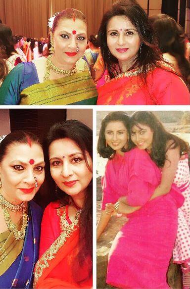 এই দেখুন পুনম এবং কিমির ছবির কোলাজ। ছবি সৌজন্যে ইন্সটাগ্রাম