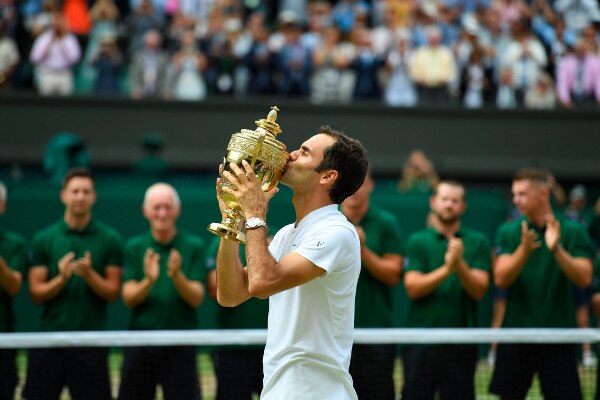 Federer Wins Record 8th Wimbledon As Cilic Bid Ends In Tears রাজা রজার! রেকর্ড অষ্টম উইম্বলডন খেতাব জিতলেন ফেডেরার