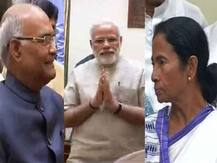 বিপুল সমর্থনের বহর দেখে উচ্ছ্বসিত মোদীর অভিনন্দন, কোবিন্দকে শুভেচ্ছা মমতার