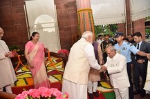 সংসদের সেন্ট্রাল হলে বিদায়ী সংবর্ধনা, আবেগপ্রবণ প্রণব