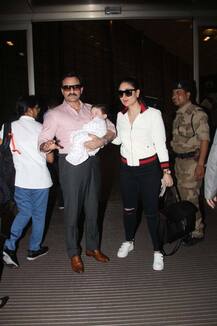 সুইত্জারল্যান্ড যাচ্ছেন ছোটে নবাব এবং বেগম, কোলে রাজপুত্র তখন ঘুমে মগ্ন