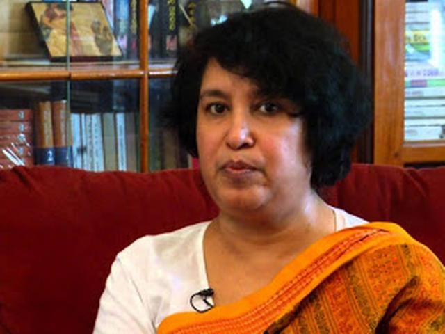 Taslima Nasreen Sent Back From Aurangabad After Protest এআইএমআইএম-এর বিক্ষোভ, ঔরঙ্গাবাদ থেকে ফিরতে বাধ্য হলেন তসলিমা