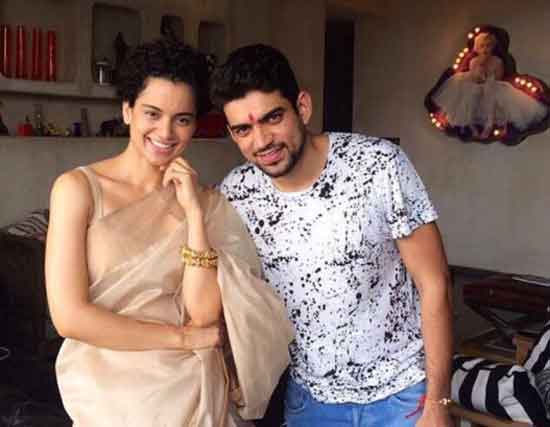 ভাইয়ের সঙ্গে কঙ্গনা রানাউত