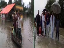 জলমগ্ন দুই দিনাজপুর, জলের তলায় জাতীয় সড়ক, জলে ডোবা ড্রেনে পড়ে মৃত্যু শিশুর, নামল নৌকা