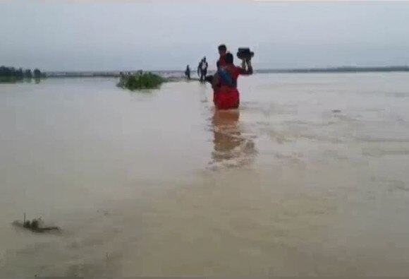 41 Dead In Bihar Flood Nitish Conducts Aerial Survey Pm Modi Assures Support বিহারে বন্যায় মৃত ৪১, উদ্বেগপ্রকাশ করে সাহায্যের আশ্বাস প্রধানমন্ত্রীর