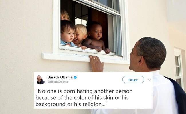 Barack Obama Tweet Sets Record With Over 2 8 Million Likes বর্ণ বৈষম্য নিয়ে বারাক ওবামার টুইট ২.৮ মিলিয়ন লাইক পেয়ে তৈরি করল নয়া রেকর্ড