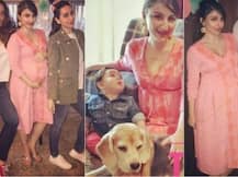 দেখুন সোহা আলি খান খেমুর সাধের অনুষ্ঠানের ছবি, করিশমা, করিনা, তৈমুর- সব মিলিয়ে চাঁদের হাট